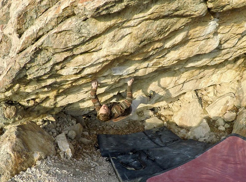 pete lowe cave ogden bouldering kaya climbing gps guide