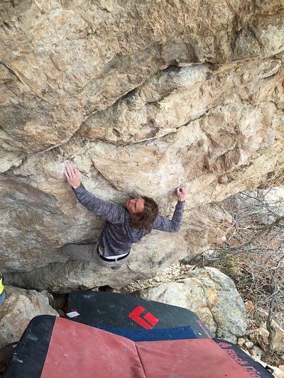 pete lowe climbing ogden bouldering kaya climbing gps guide