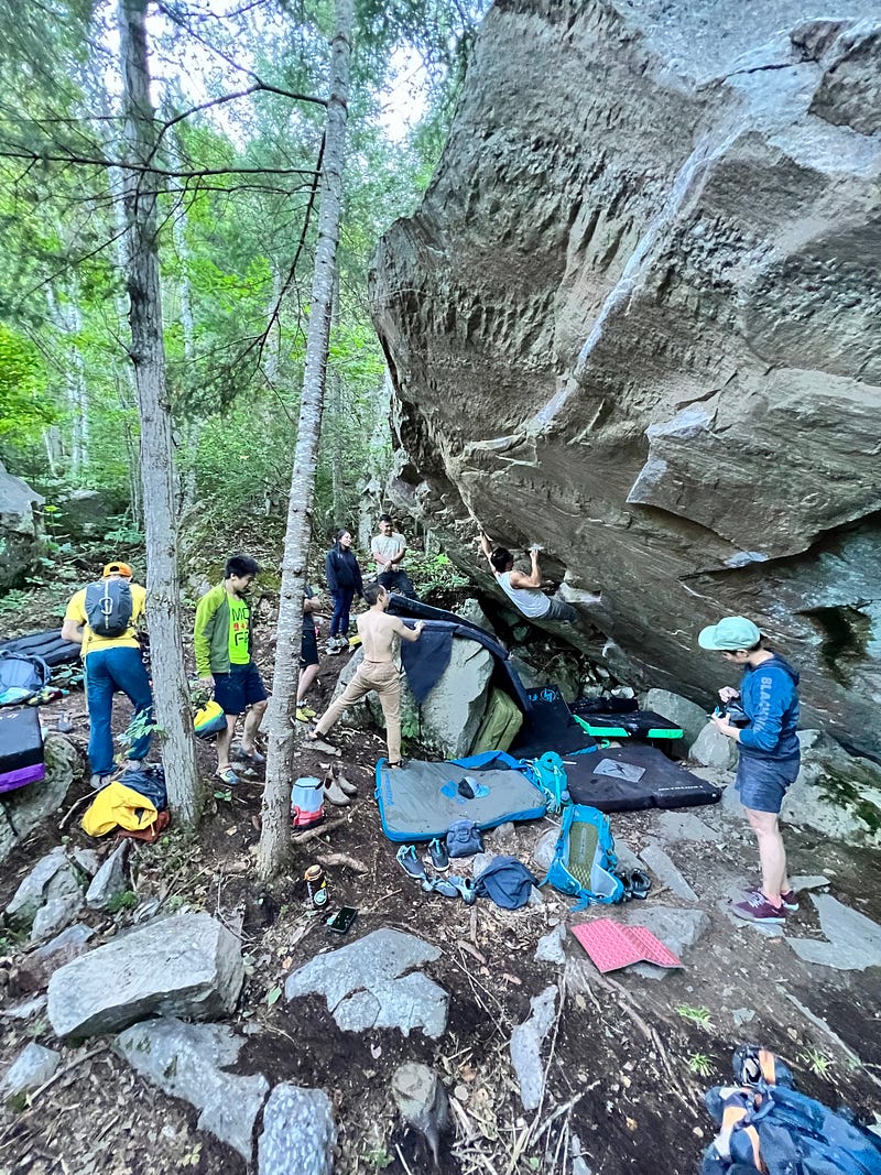 brendan baars climbing community sessions at the nooks bouldering kaya climbing guide