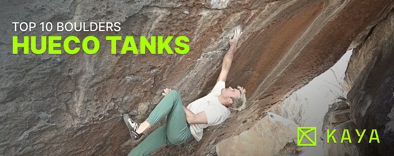 hueco tanks top 10 boulders on KAYA guides gps