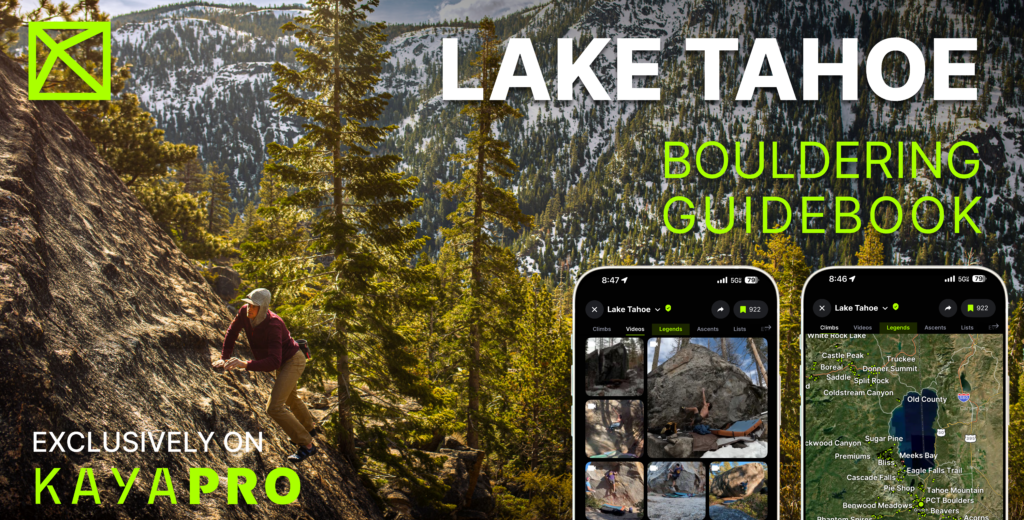 Lake Tahoe Bouldering Guide